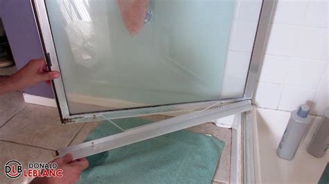 How to Fix a Leaking Glass Shower Door 